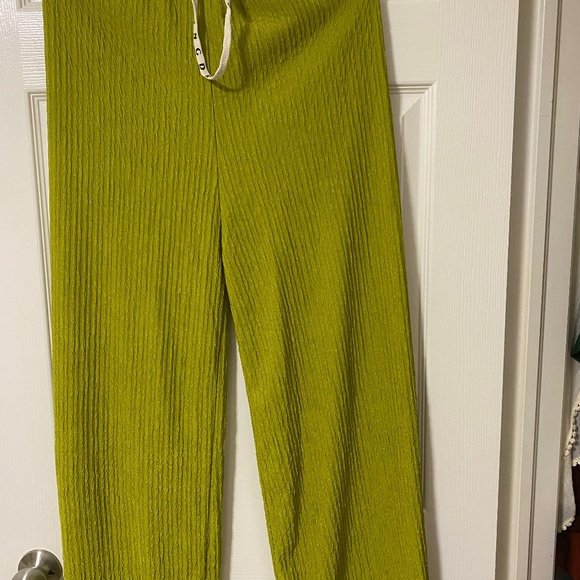 Lite Green Color pants for women on tops - Picture 1 of 3